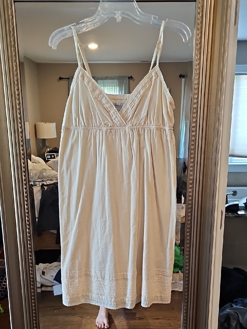 Old Navy Cream Lightweight Sundress